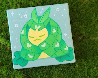 Sleepy Swadloon Mini Canvas Painting