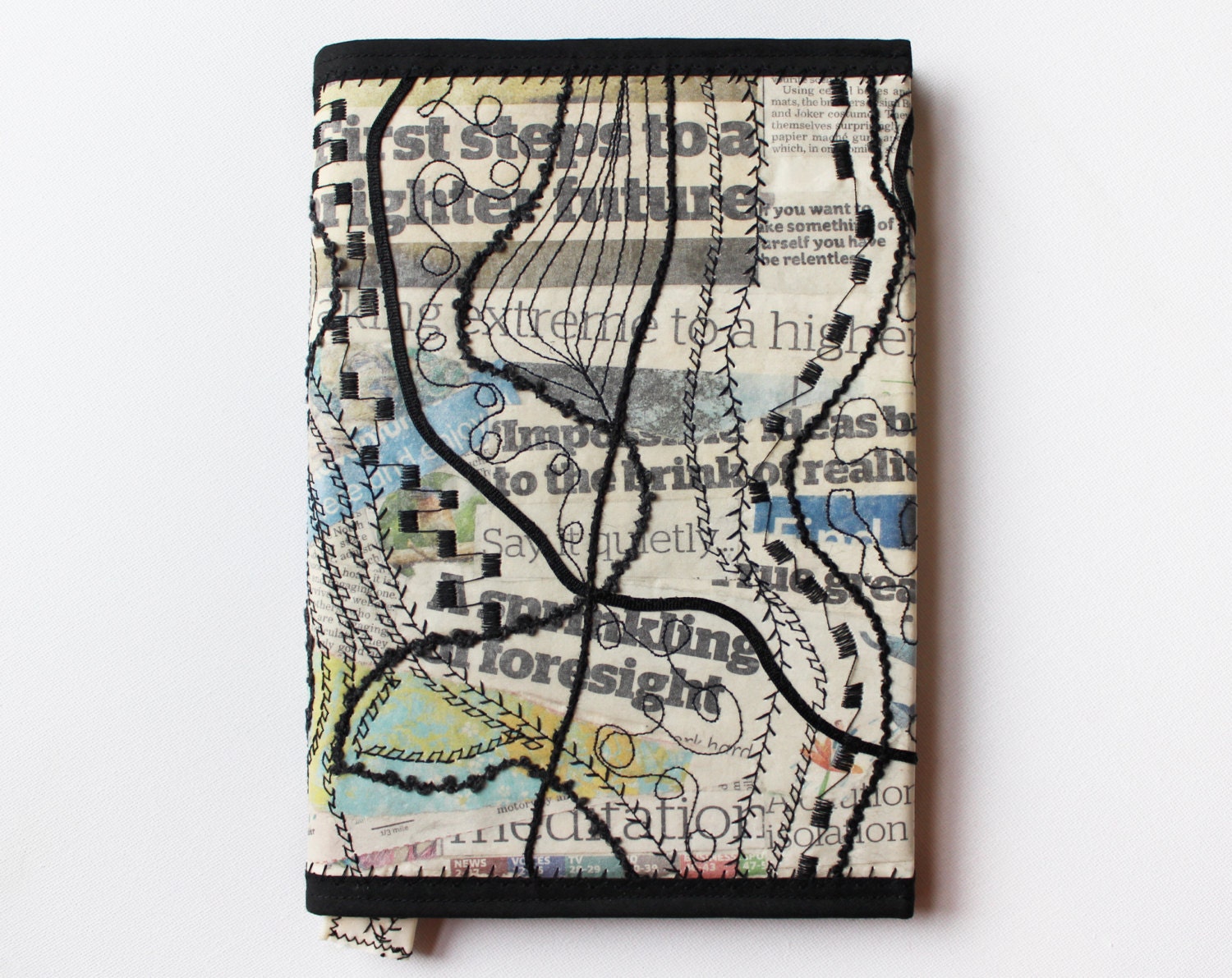 Headlines Journal Case Newsprint A5 Book Cover With Etsy UK