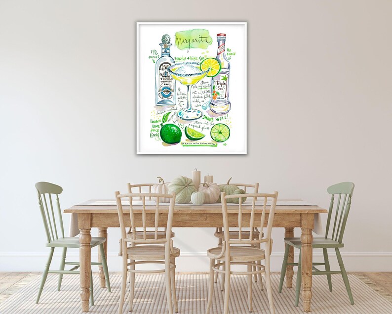 a picture of a kitchen table with chairs around it