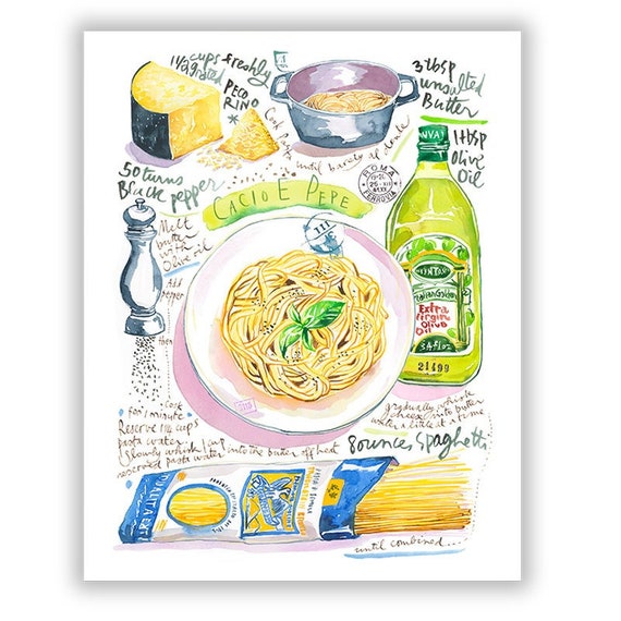 Affiche cuisine - PASTA