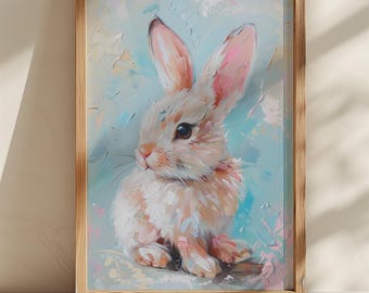 Bunny Nursery Wall Art printable