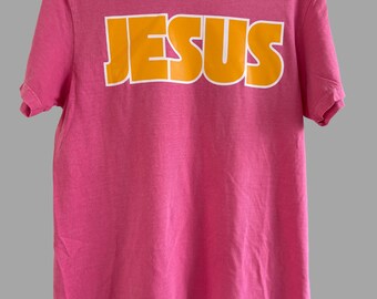 Super Cute Jesus Bubble Print Design Tee