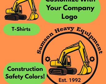 Custom Logo Safety T-Shirt: High-Visibility Workwear for Business