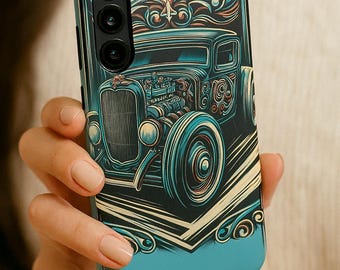 Retro Hot Rod Phone Case: 1930s Rat Rod Art