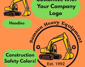 Moletom com capuz de segurança com logotipo personalizado: Roupa de trabalho de alta visibilidade para construção