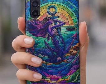 Mystical Mermaid Phone Case: Fantasy Ocean Art, iPhone & Samsung