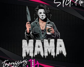 Killer Mama Spooky Coffee Digital Download