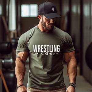 Wrestling Vibes Unisex T-Shirt Vintage-Inspired Pro Wrestling Tee Soft Cotton Shirt for Wrestling Fans Gift for Wrestlers