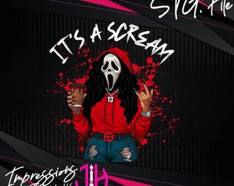 Killer Ghostface Coffee Digital Download