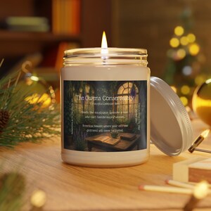 Owens Conservatory Candle: Eucalyptus Lavender Herb, Witchy Gift