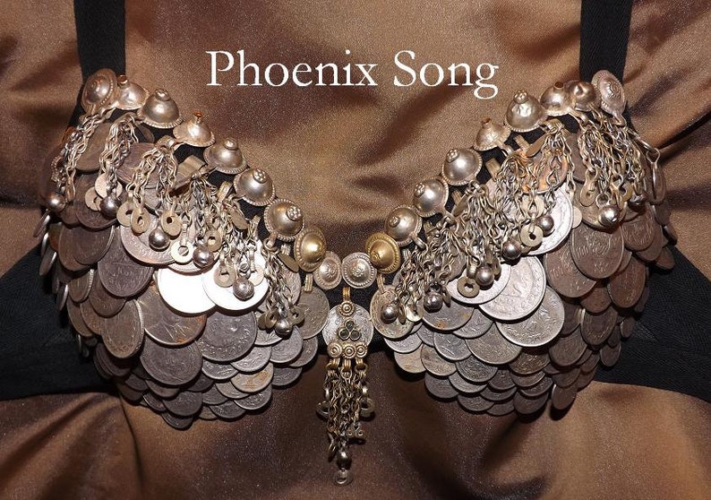 Belly Dance Coin Bra