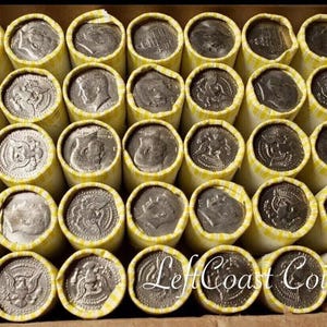 BEST PRICE UNSEARCHED Original Bank Wrapped Kennedy Half Dollar Roll - 10 Dollar face value