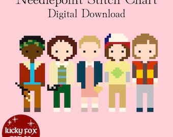 De vreemdste dingen: digitale borduurpatronen, pdf-download