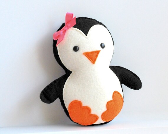 stuffed penguin sewing pattern