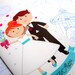 6 Wedding Coloring Books, Children's Activity Booklet , Personalized Party Favors, Bride Groom Coloring Book A1277