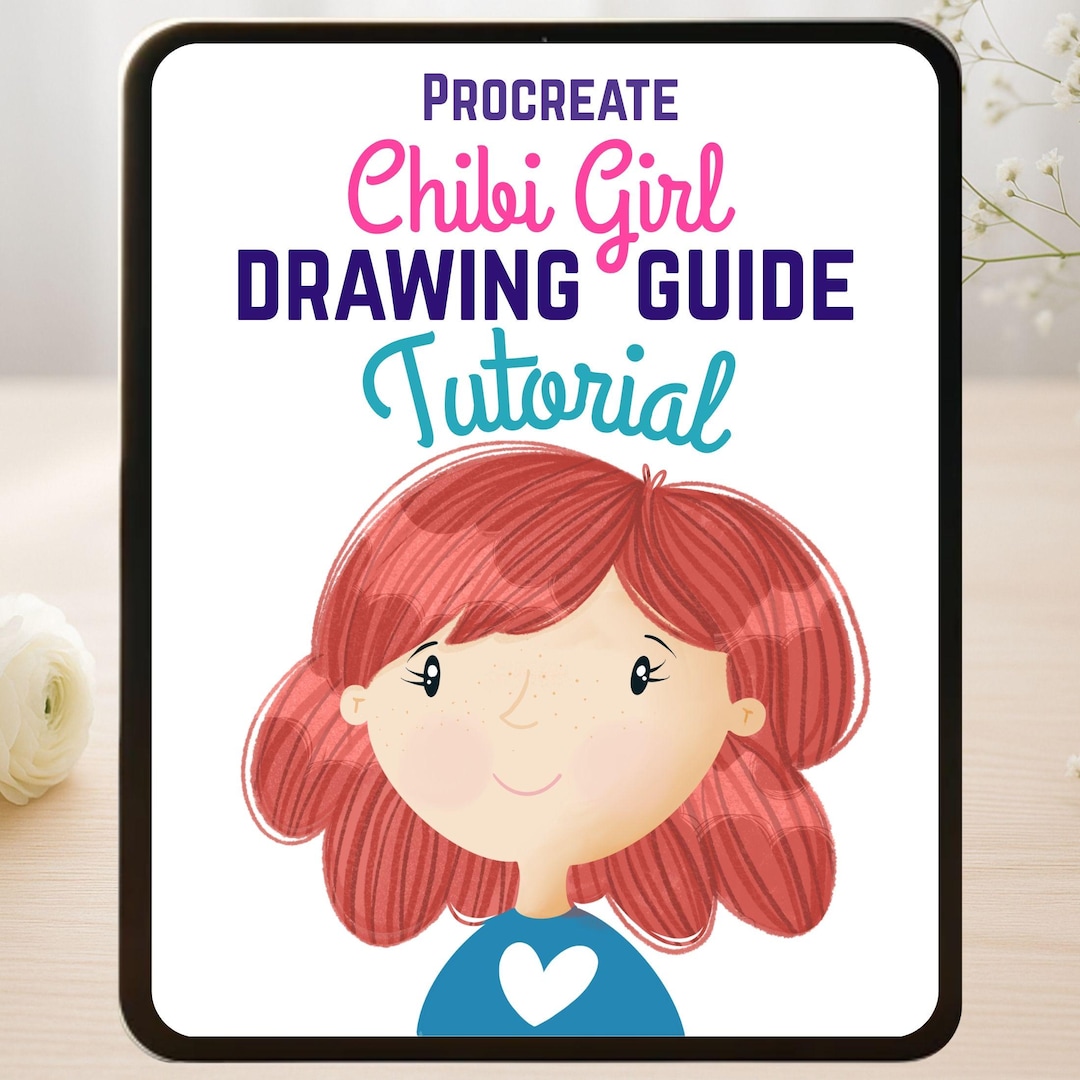 Chibi Character Drawing Guide for Procreate Beginners Step-by-step ...