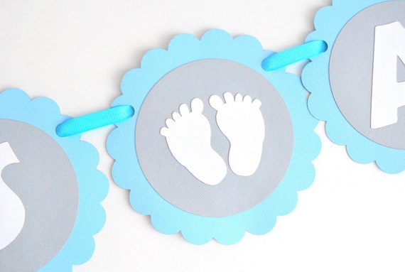 elephant banner handmade baby