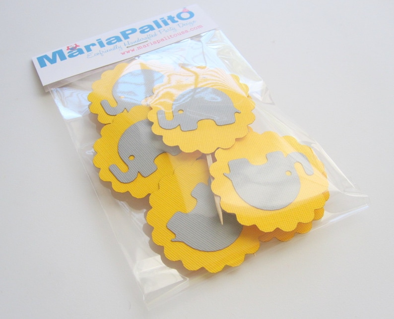 How Many Elephant Themed Baby Shower Cake Toppers
