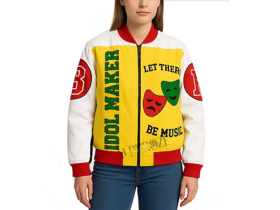 Salt N Pepa Idol Maker Jacket – Unisex 8 Ball Varsity Bomber Coat