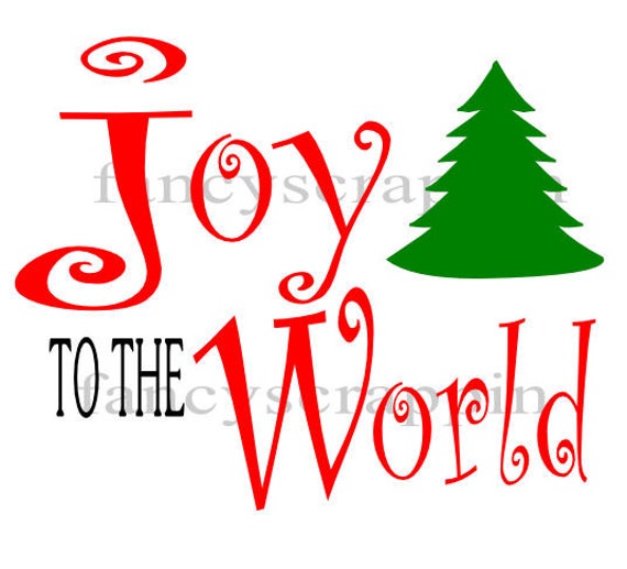Download Christmas in July Joy to The World SVG Cutting File ...