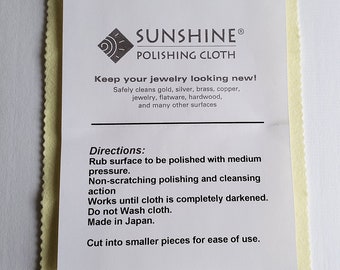 Fabulustre Jewelry Polishing Cloth