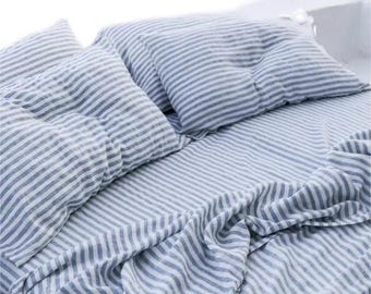 Linen Bed Sheet | 11 Style | Breathable, Quick-Dry, Eco-Friendly | Organic Linen Bedding | Soft Linen Sheet
