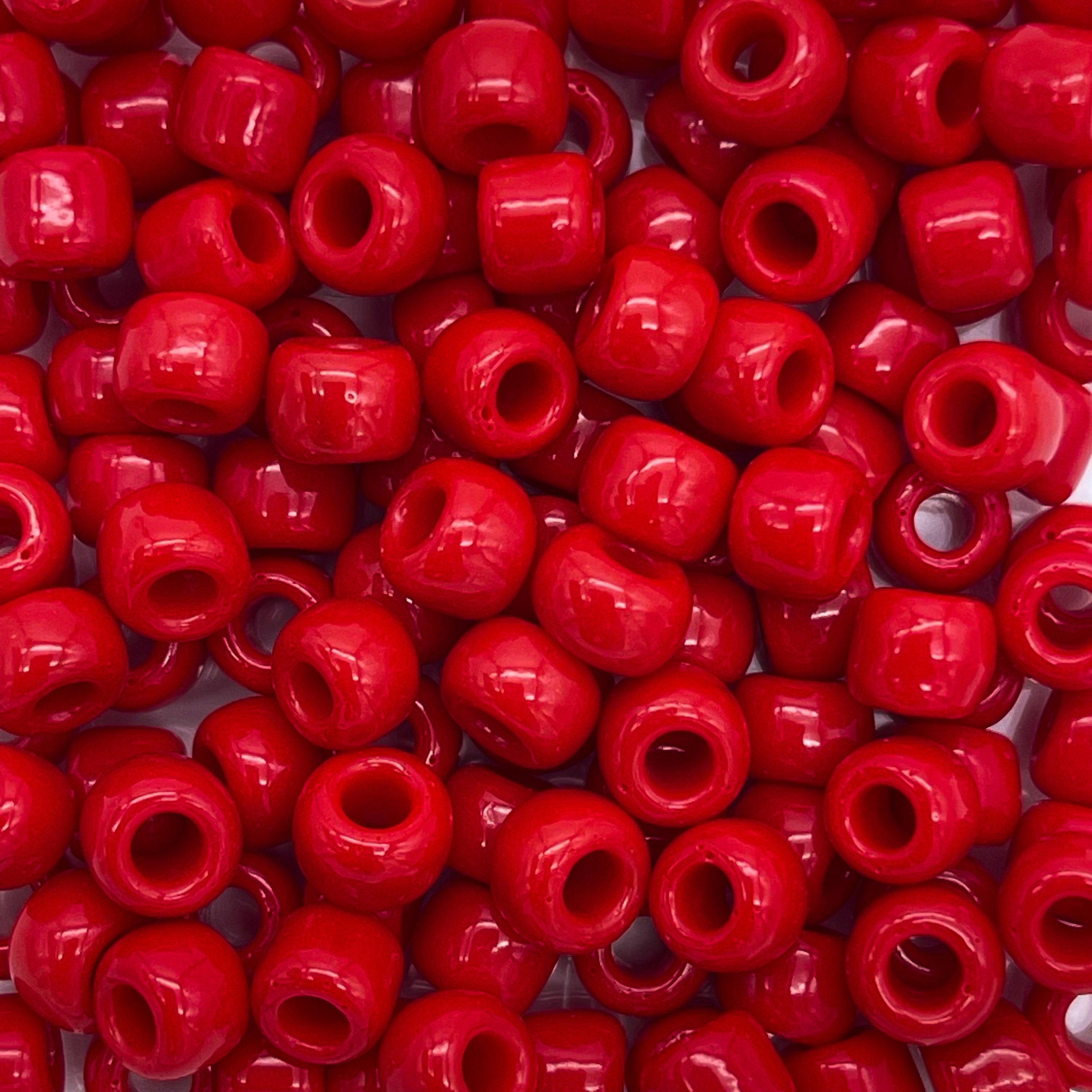 Japanese Glass Seed Beads Size 6/0-408 Opaque Red