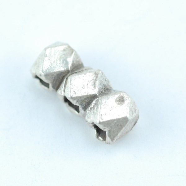 Thai Fine Silver 3-hole Spacer Bar (SC-7)