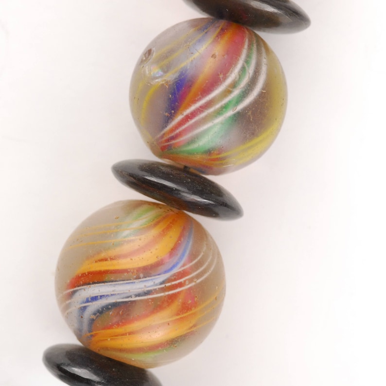 Collectible German Glass Marble Beads 1U Etsy