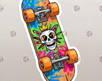 66枚のクールなポップアートグラフィティステッカー（スケートボード