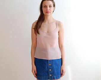 vintage blush camisole top