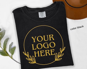 Comfort Colors® Custom Logo shirt, Customized Business Shirts, Small Business T-shirt, Business Logo Shirt, Company Logo shirt, t1088
