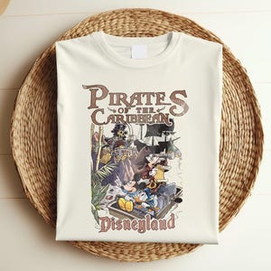 Pirates of The Caribbean Disneyland, Pirates Shirt, Mickey Pirates Sweatshirt, Mickey Caribbean Shirt, Disneyland Pirate Cruise Shirt d010