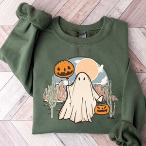 Halloween Ghost Shirt, Cute Ghost Shirt, Women Halloween Shirt, Cute Fall Shirt, Spooky Season Shirt, Gift For Halloween, Spooky Season,t143
