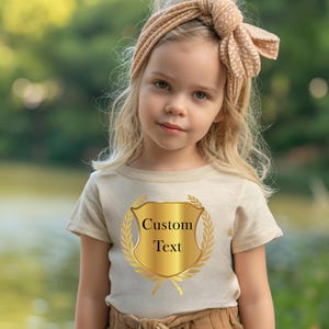 Custom Text Shirt, Personalized  Shirt, Customize Gift Shirts, Kids Clothes, Baby Bodysuits, Toddler Outfits, Baby Onesies K54