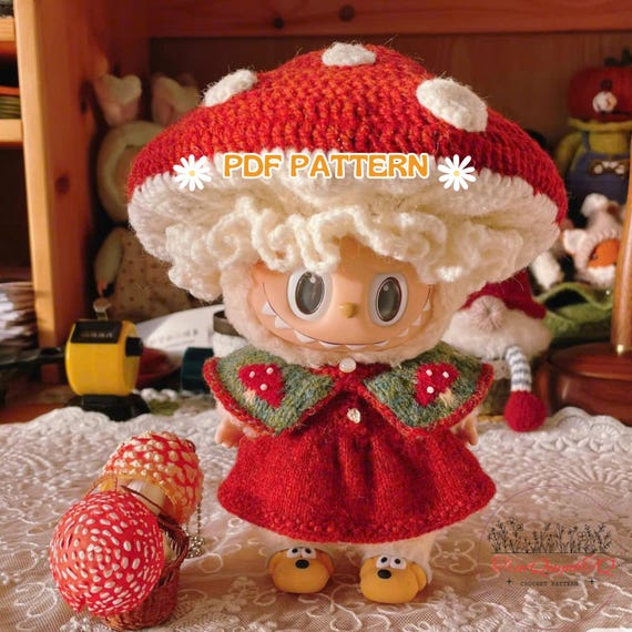 Cappello A Fungo In Peluche Per Feste - Divertente E Colorato, Per Bambini E Adulti (Rosso)