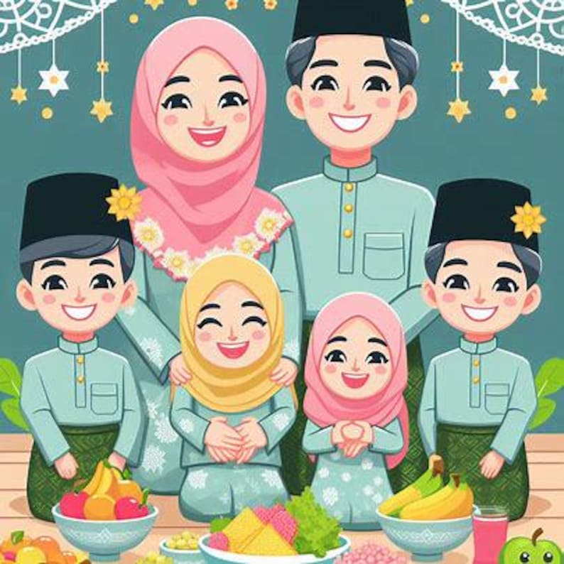 Kartun Hari Raya Etsy kartun-hari-raya-etsy