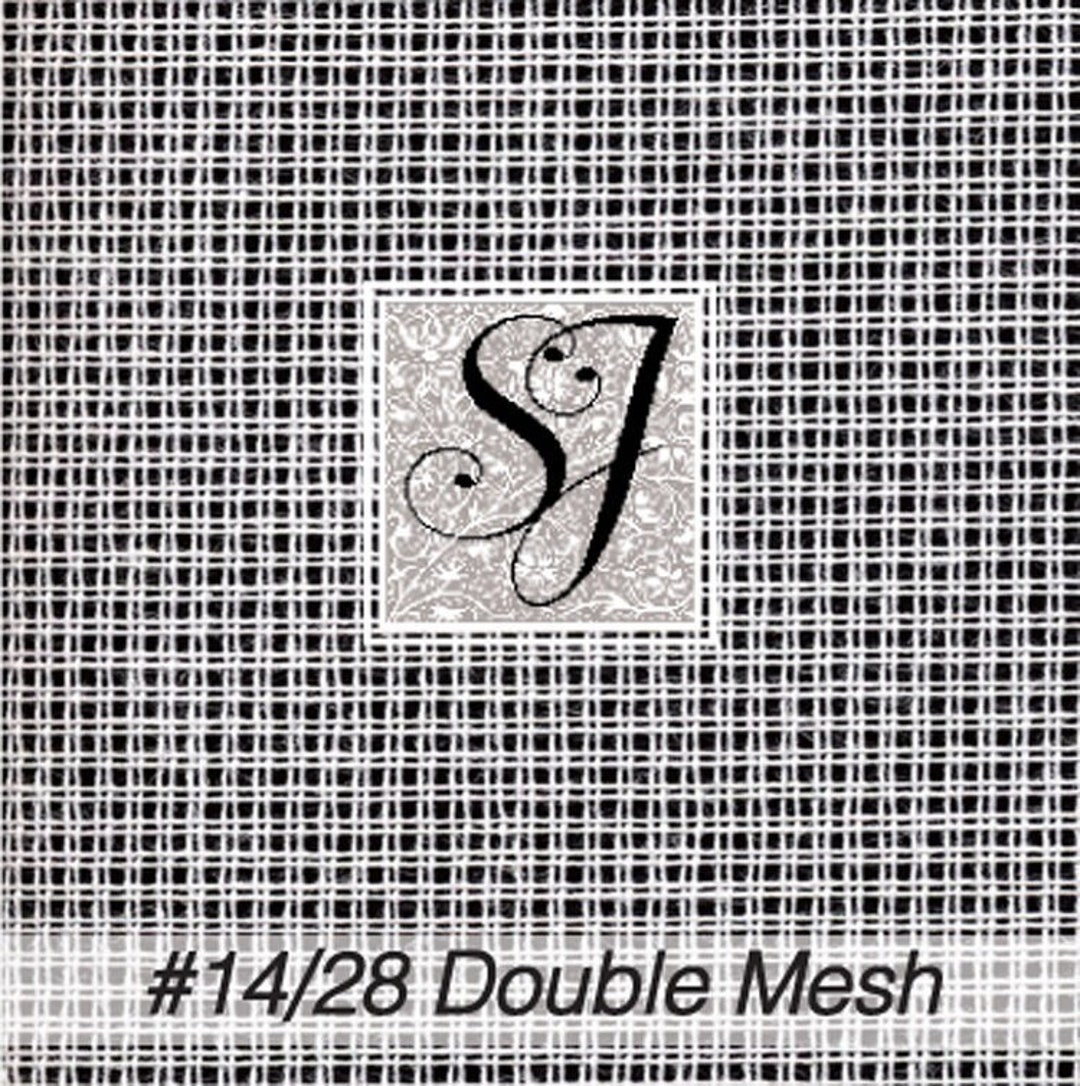 18 X 24 WHITE Zweigart 14/28 Double Mesh Penelope Canvas for Needlepoint Blank for You to Stitch