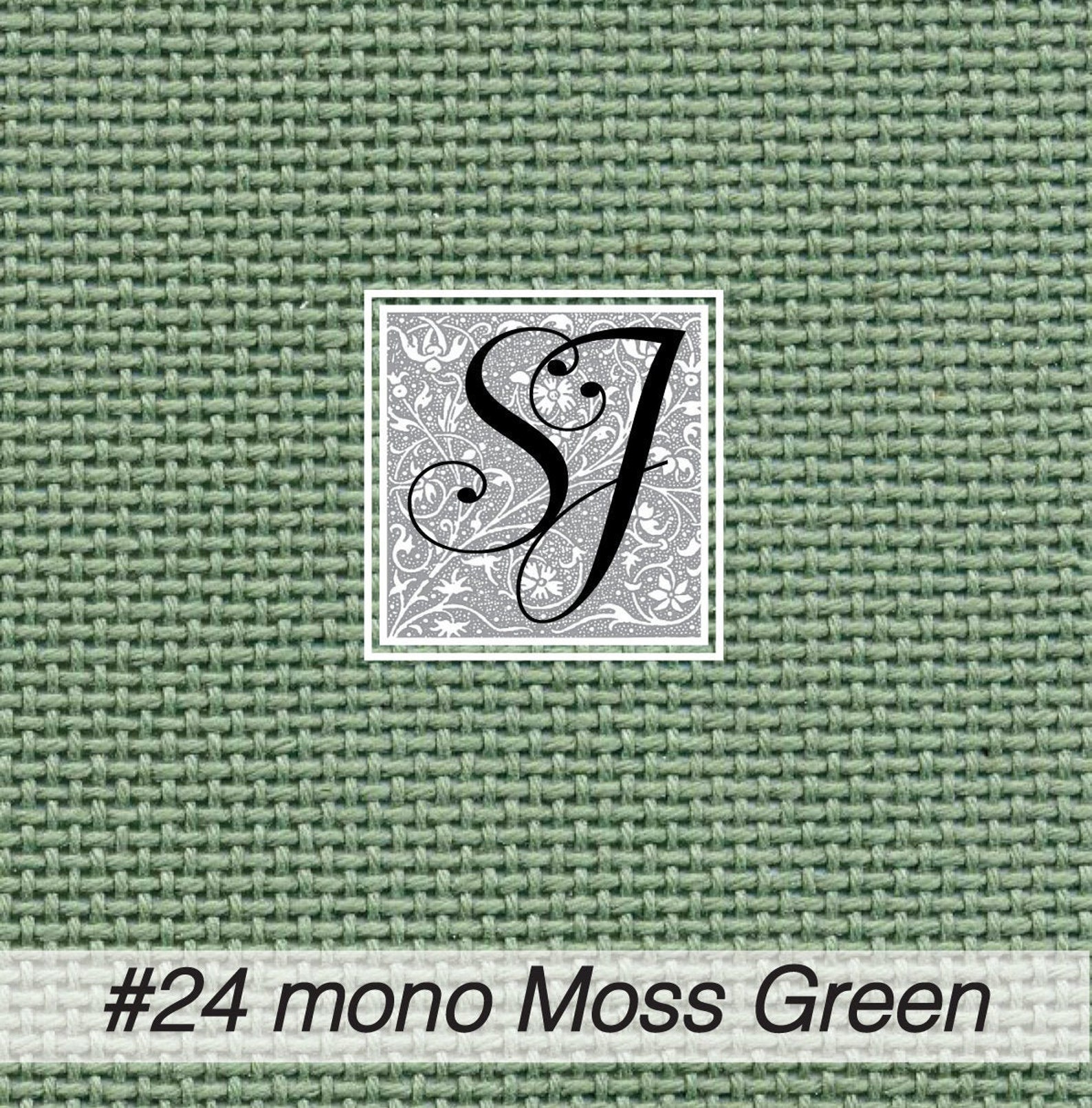 18 X 25 Zweigart Needlepoint Canvas 24 Congress Cloth MOSS Etsy