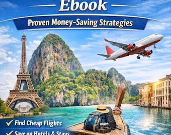 Budget Travel Ebook | Travel Hacks & Tips Guide