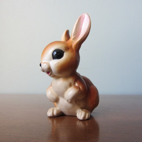 Small Rabbit Figurine 1950s 1960s Cute