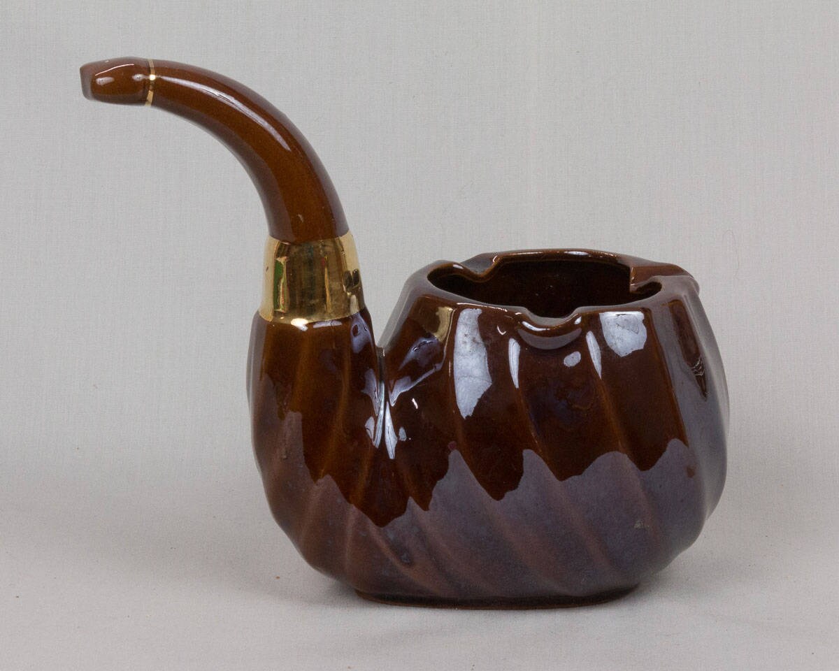 Tobacciana EVE Vintage Italian Marble Stone Square Ashtray Dish Pot