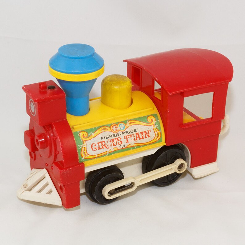 fisher price stacking train