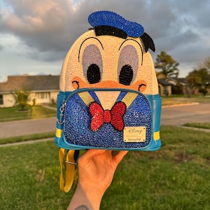 Donald Duck Rhinestoned Loungefly Backpack