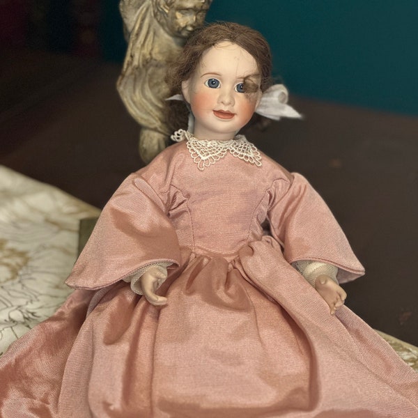 Vintage Porcelain Doll Little Women