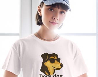 Top corto para mujer Dog Lover