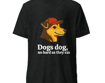Camiseta de manga corta para amantes de los perros