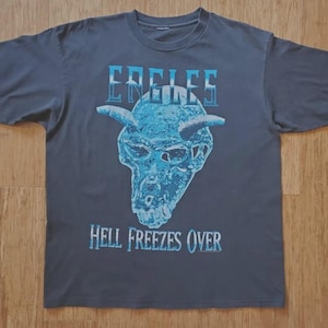 Eagles Hell Freezes Over Tour Tshirt - Etsy