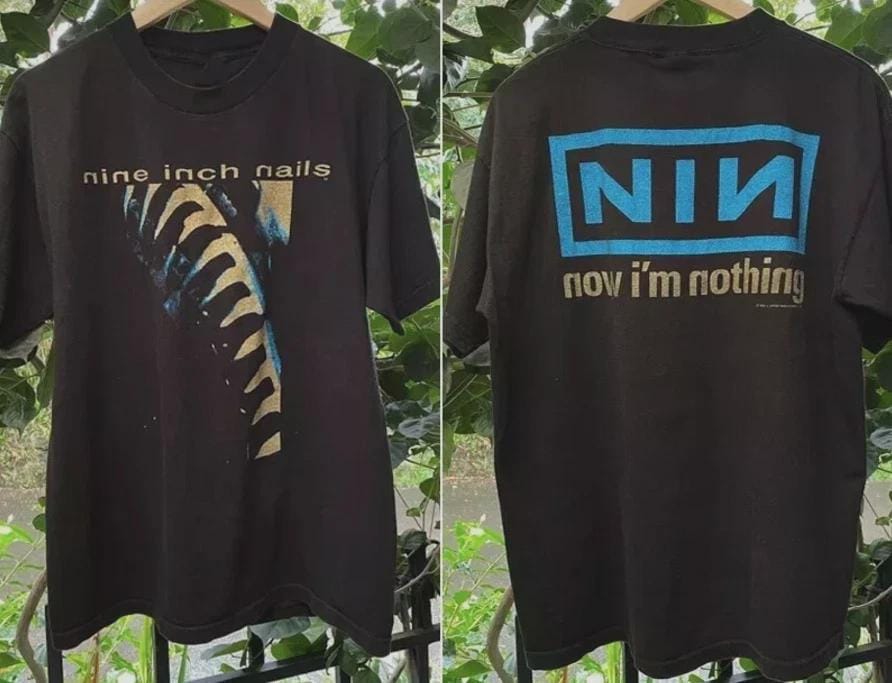 ヴィンテージグラフィック ナイン・インチ・ネイルズ「Now I'm Nothing