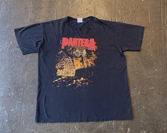 Vintage Graphic Pantera World Domination Tour 1999 T-shirt Size S
